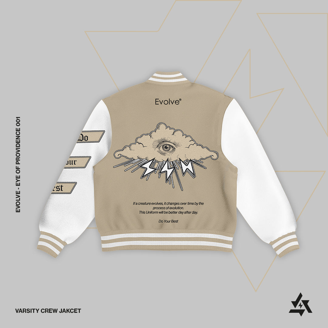 Eye Of Providence 001 - Varsity Crew Jacket